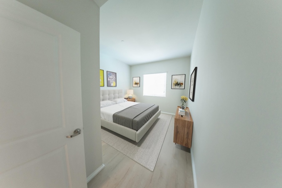 Milgard low E vinyl windows, high ceilings, hardwood floors, large closets